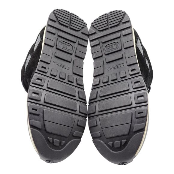 Z Zegna Casual Camouflage Racer Sneakers in Gray 7.5 - Picture 8 of 9